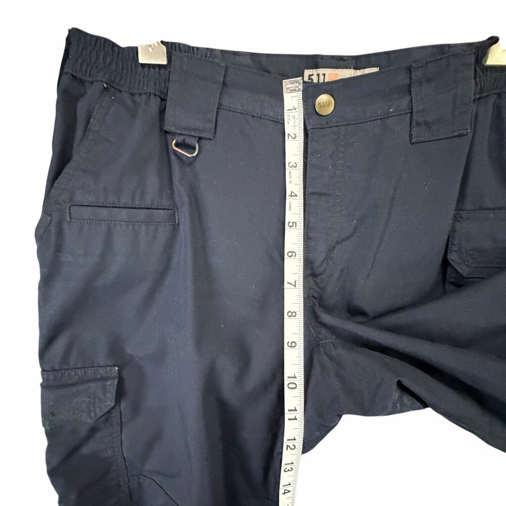5.11 Tactical Taclite Pro Ripstop Pant 14 Dark Blue Rugged Utility Cargo Work - Picture 8 of 15